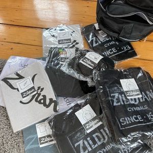 Zildjian Cymbals Swag! Sweatshirts, T-Shirts, Backpack, Hats